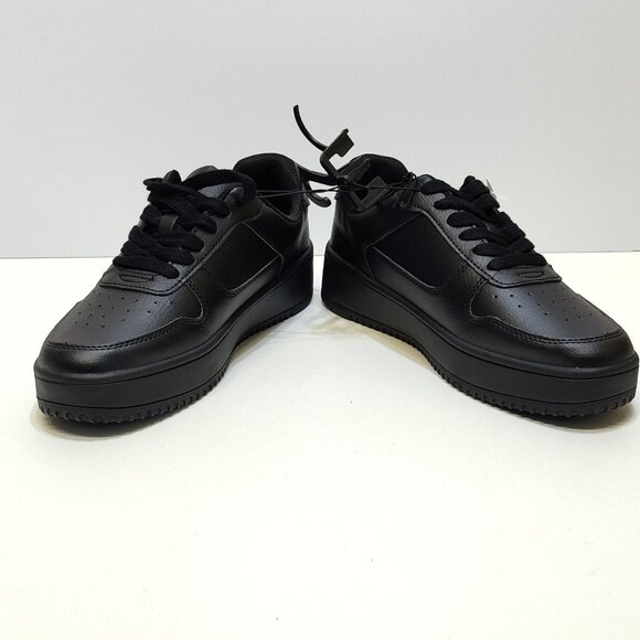 No Boundaries PU Platform Sneaker Women's Size 8.5 Memory Foam Casual Shoe NWT - Picture 3 of 8